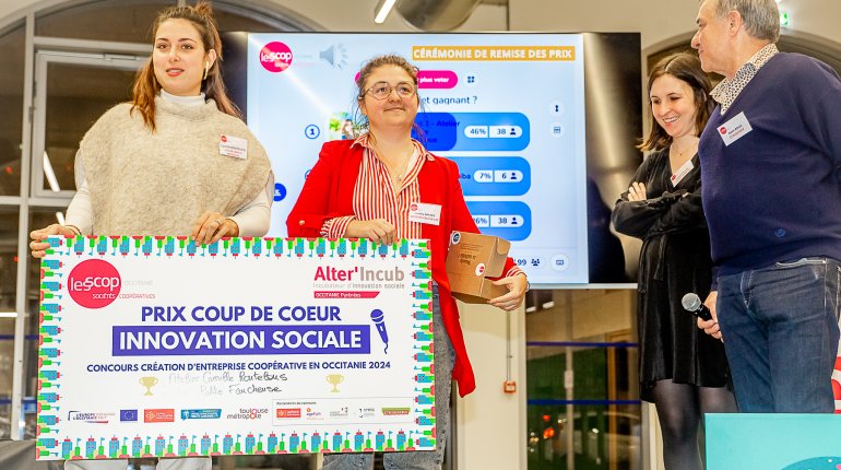 ATELIER CAMILLE ROUTELOUS + LA PETITE FAUCHEUSE - Prix Coup de coeur du Public Innovation Sociale 2024